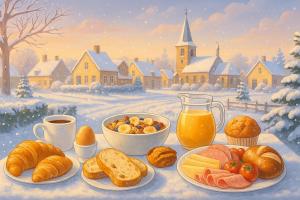 Winterontbijt © c.c. de Kômmik Vroenhoven